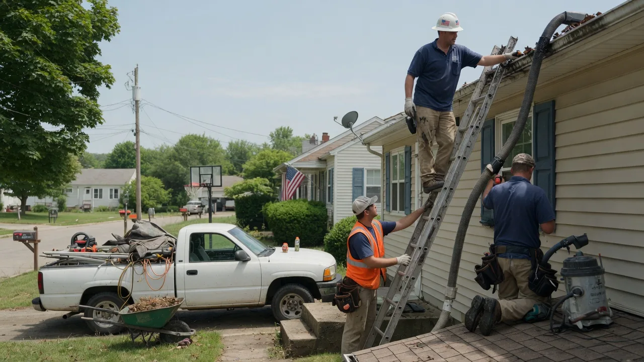 Gutter Installation in Dalzell, IL near me